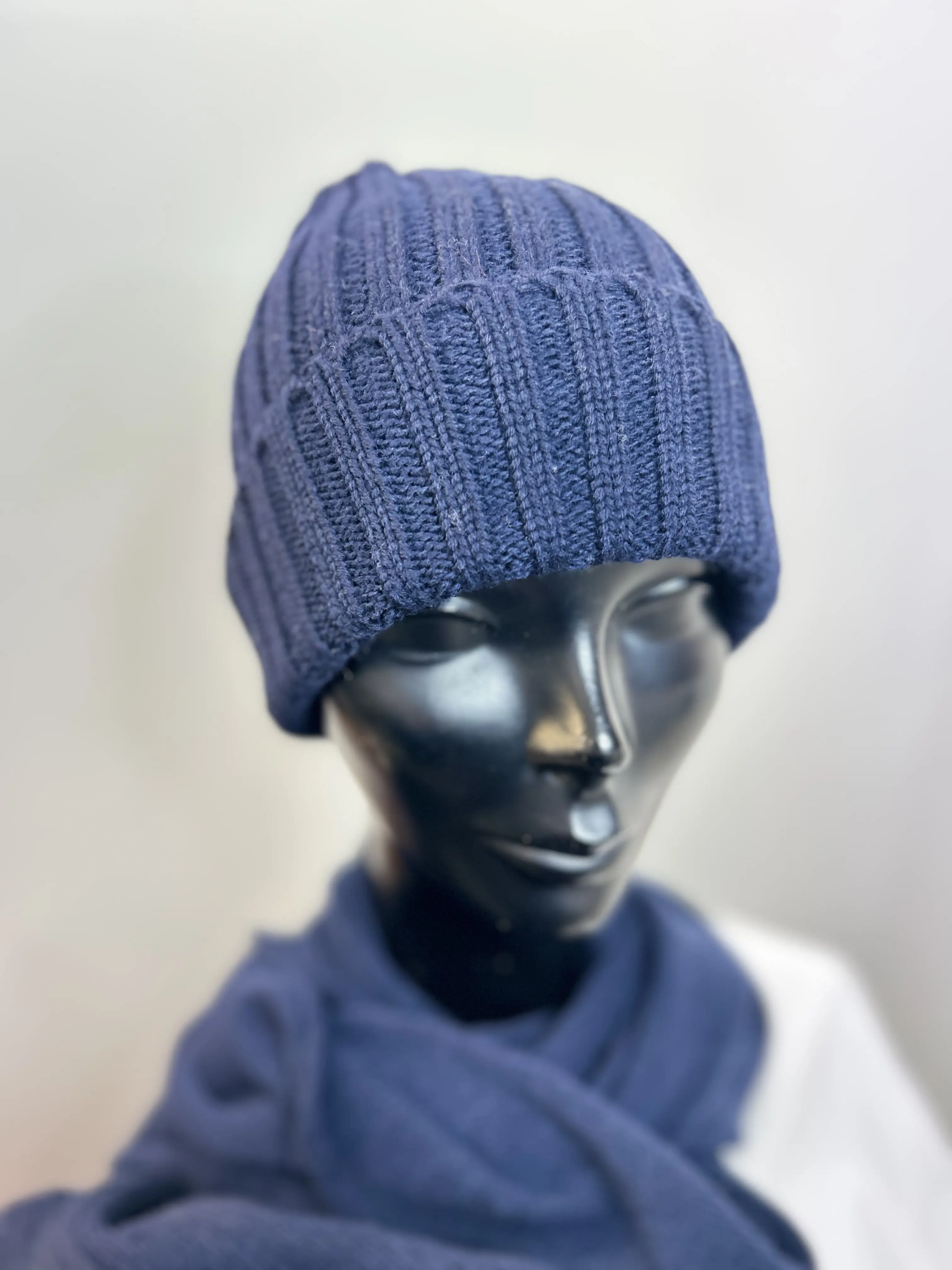 Immagine di Modello Intreccio blu in Lana Pregiata